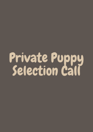 Private Puppy Selection Call