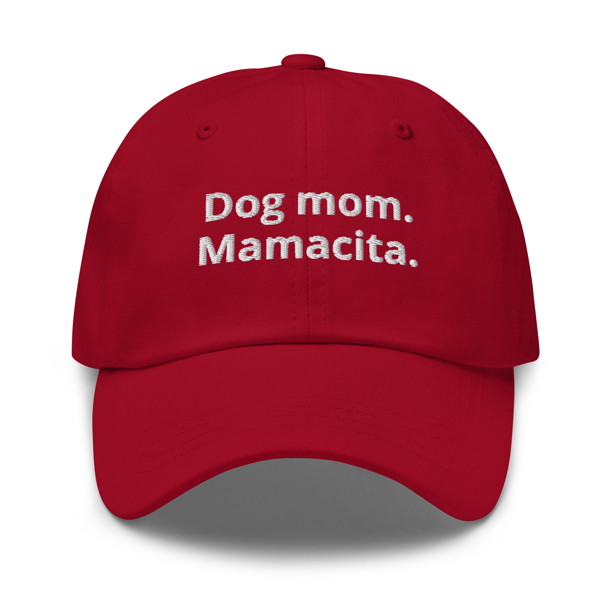 Dog Mom Mamacita Embroidered Dad Hat - immagine 3