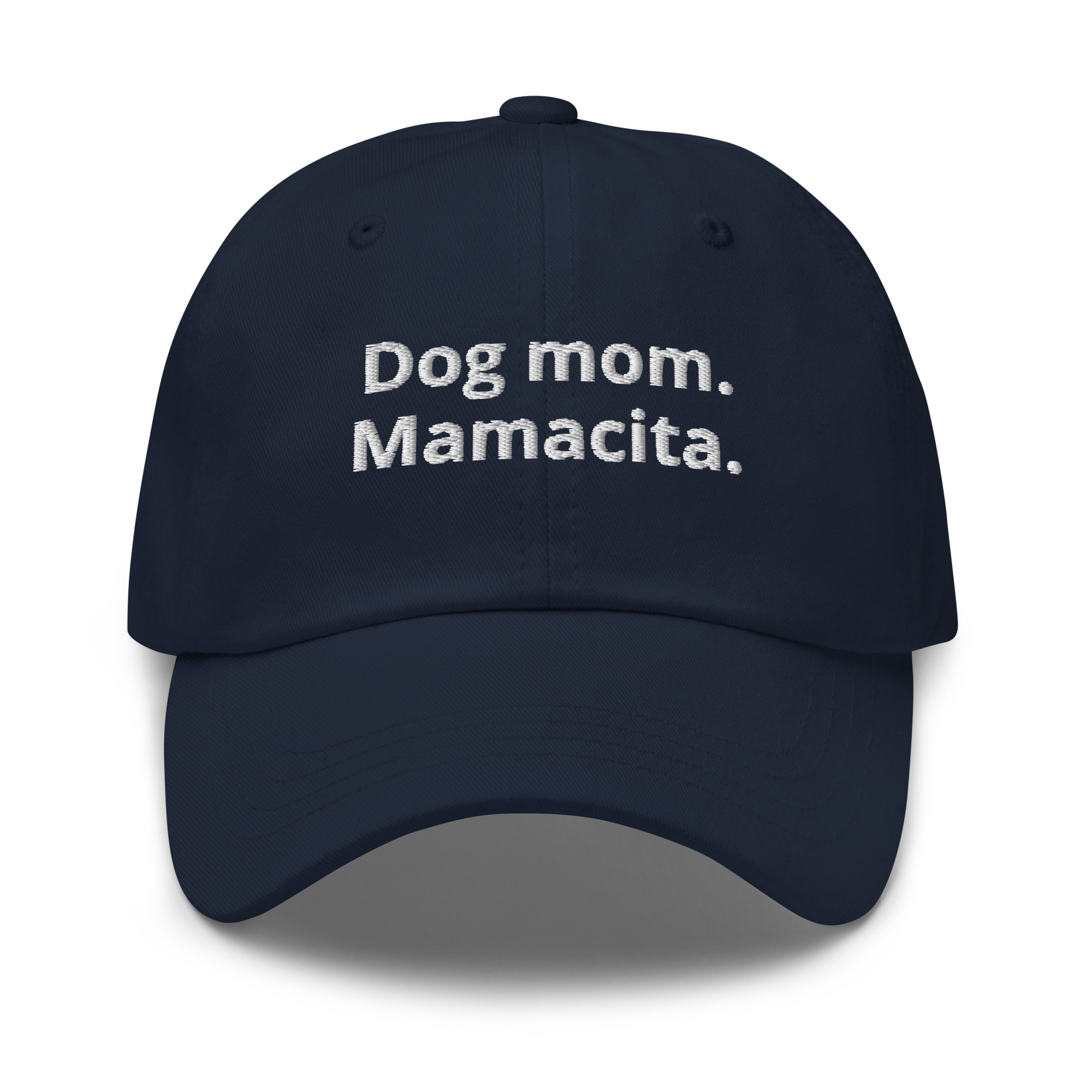 Dog Mom Mamacita Embroidered Dad Hat - immagine 2