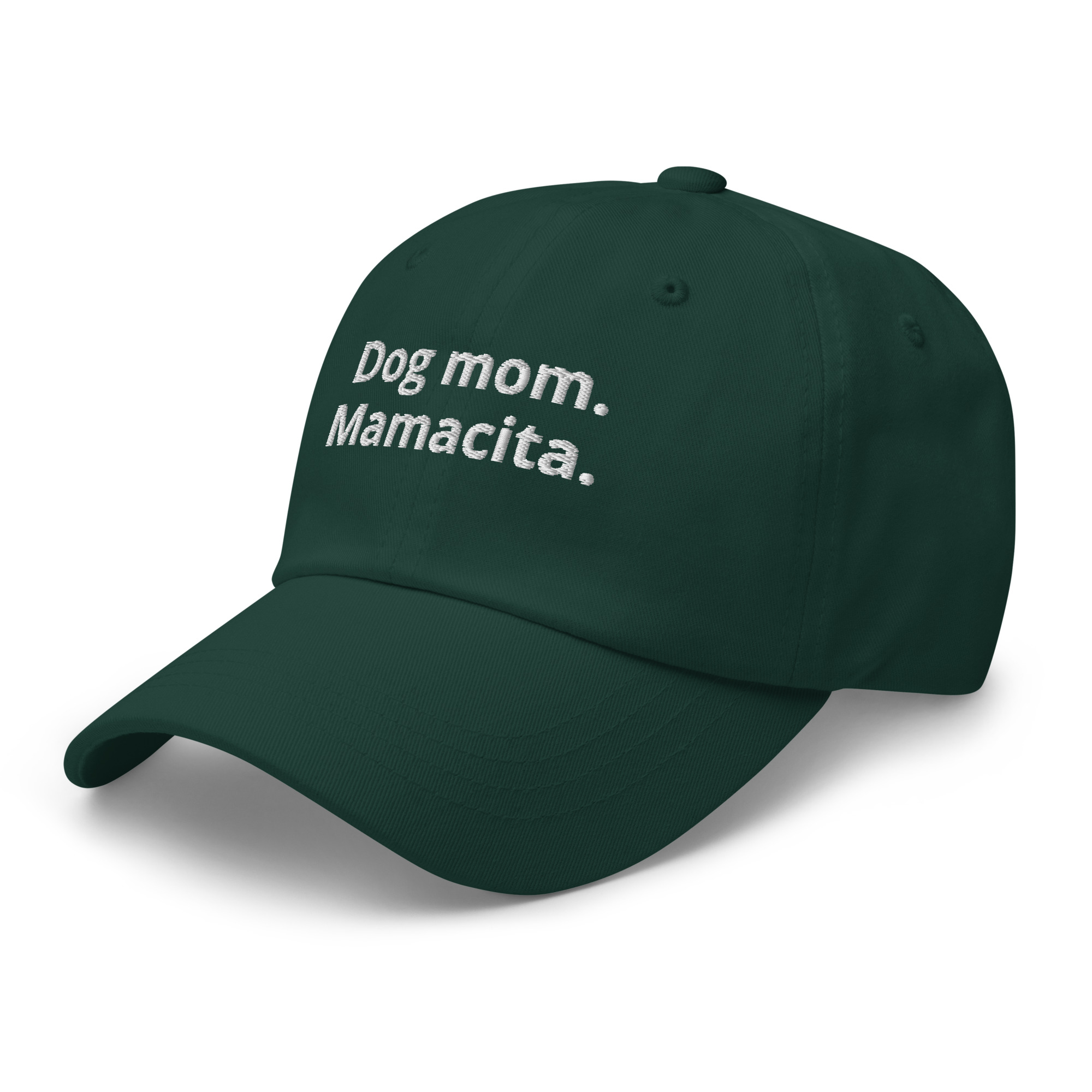 Dog Mom Mamacita Embroidered Dad Hat - immagine 54
